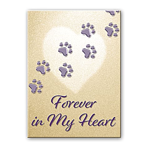 Pet Remembrance Forever In My Heart Personalized Necklace Pet Remembrance Forever In My Heart Personalized Necklace
