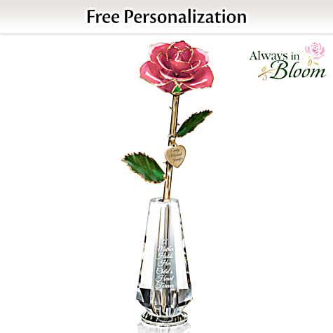 A Mother's Lasting Love Personalized Rose Centrepiece A Mother's Lasting Love Personalized Rose Centrepiece
