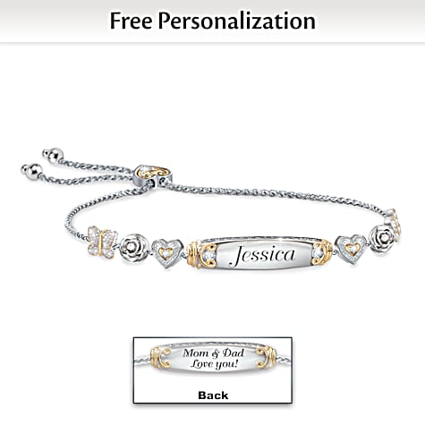 Bracelet personnalisé Precious Daughter Bracelet personnalisé Precious Daughter