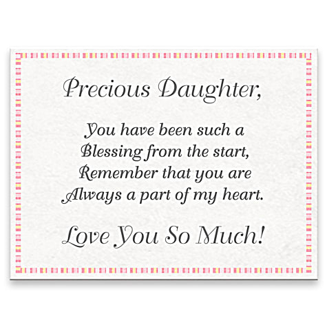 Bracelet personnalisé Precious Daughter Bracelet personnalisé Precious Daughter