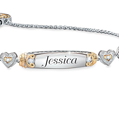 Bracelet personnalisé Precious Daughter Bracelet personnalisé Precious Daughter
