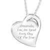 Amour pour toute l’année Collier pendentif personnalisé Amour pour toute l’année Collier pendentif personnalisé