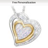 Amour pour toute l’année Collier pendentif personnalisé Amour pour toute l’année Collier pendentif personnalisé