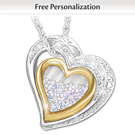 Amour pour toute l’année Collier pendentif personnalisé Amour pour toute l’année Collier pendentif personnalisé