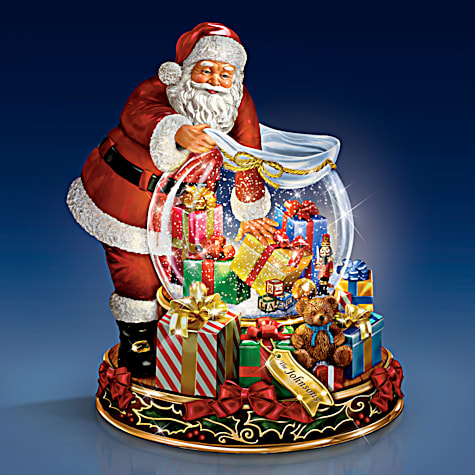 Thomas Kinkade Wishes Come True Personalized Snowglobe Thomas Kinkade Wishes Come True Personalized Snowglobe