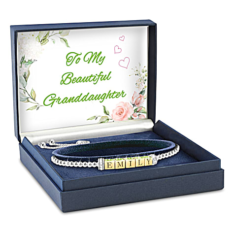 My Beautiful Granddaughter Personalized Bracelet My Beautiful Granddaughter Personalized Bracelet