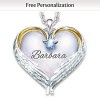 Birthstone Always In My Heart Personalized Pendant Necklace Birthstone Always In My Heart Personalized Pendant Necklace