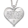Birthstone Always In My Heart Personalized Pendant Necklace Birthstone Always In My Heart Personalized Pendant Necklace