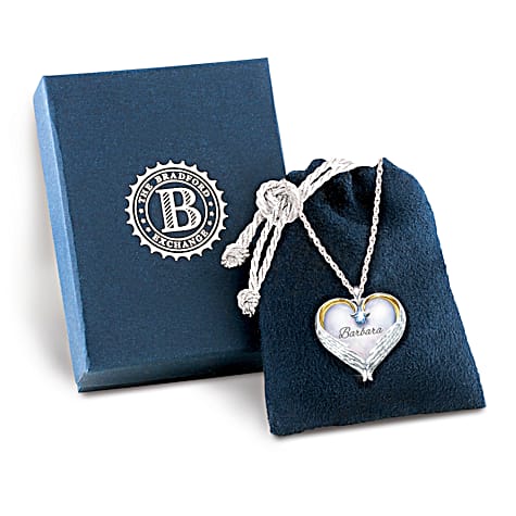 Birthstone Always In My Heart Personalized Pendant Necklace Birthstone Always In My Heart Personalized Pendant Necklace