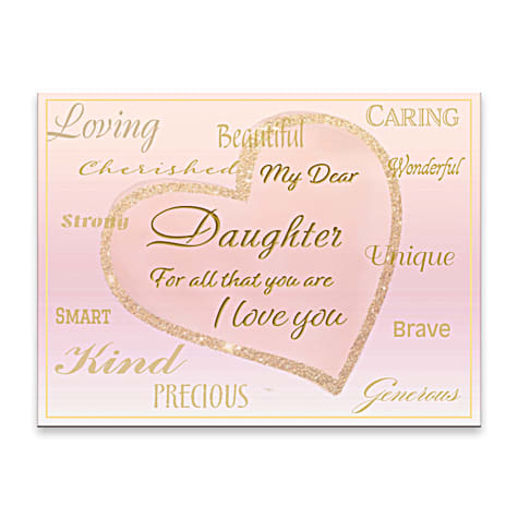Diamond For All That You Are Personalized Daughter Bracelet Diamond For All That You Are Personalized Daughter Bracelet