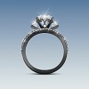 3-Carat Midnight Kiss Personalized Ring 3-Carat Midnight Kiss Personalized Ring