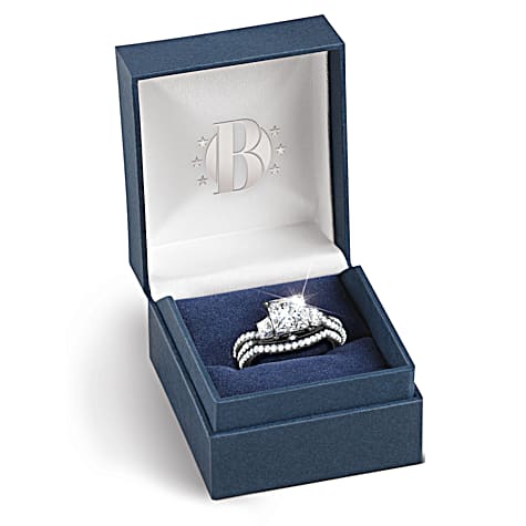3-Carat Midnight Kiss Personalized Ring 3-Carat Midnight Kiss Personalized Ring