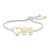 Paw Prints On My Heart Personalized Bracelet Paw Prints On My Heart Personalized Bracelet