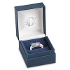 Bague de famille personnalisée en cristal coulissant Pierre de naissance Bague de famille personnalisée en cristal coulissant Pierre de naissance