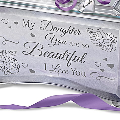 Daughter, You Are So Beautiful Personalized Music Box Daughter, You Are So Beautiful Personalized Music Box