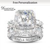 20 Carats Of Brilliance Personalized Bridal Ring Set 20 Carats Of Brilliance Personalized Bridal Ring Set