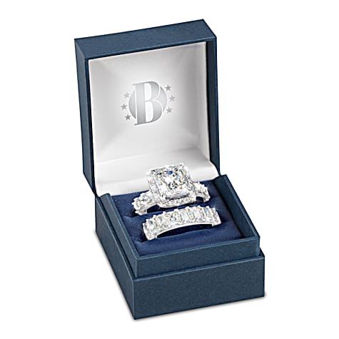 20 Carats Of Brilliance Personalized Bridal Ring Set 20 Carats Of Brilliance Personalized Bridal Ring Set