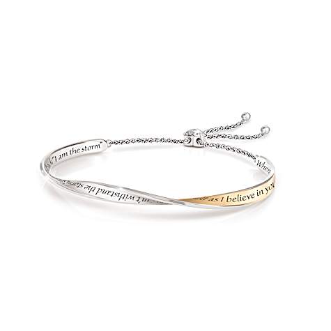 Daughter, I Believe In You Bracelet And Personalized Card Daughter, I Believe In You Bracelet And Personalized Card