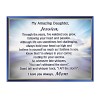 Daughter, I Believe In You Bracelet And Personalized Card Daughter, I Believe In You Bracelet And Personalized Card