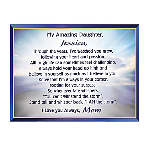 Daughter, I Believe In You Bracelet And Personalized Card Daughter, I Believe In You Bracelet And Personalized Card