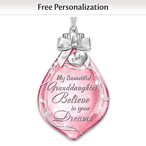 My Beautiful Granddaughter Personalized Ornament My Beautiful Granddaughter Personalized Ornament
