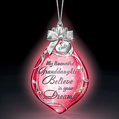 My Beautiful Granddaughter Personalized Ornament My Beautiful Granddaughter Personalized Ornament