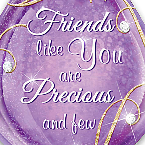 Friends Like You Are Precious And Few Personalized Ornament Friends Like You Are Precious And Few Personalized Ornament