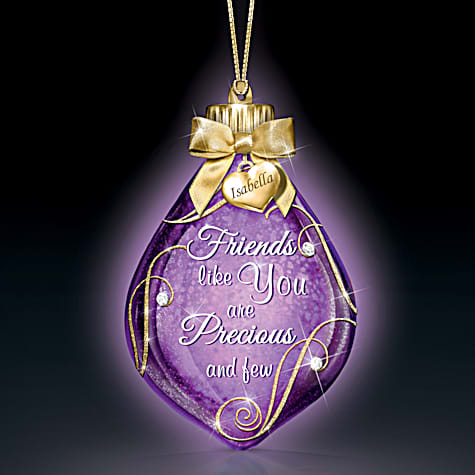 Friends Like You Are Precious And Few Personalized Ornament Friends Like You Are Precious And Few Personalized Ornament
