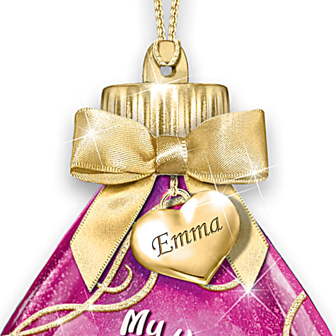 My Niece You're A Beautiful Treasure Personalized Ornament My Niece You're A Beautiful Treasure Personalized Ornament