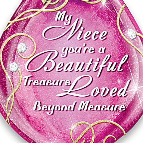 My Niece You're A Beautiful Treasure Personalized Ornament My Niece You're A Beautiful Treasure Personalized Ornament