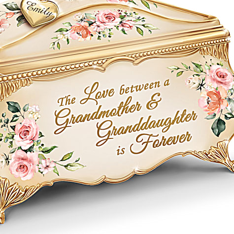 My Granddaughter Forever Personalized Music Box My Granddaughter Forever Personalized Music Box