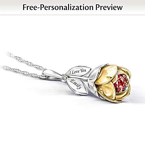 My Miraculous Granddaughter Personalized Pendant Necklace My Miraculous Granddaughter Personalized Pendant Necklace