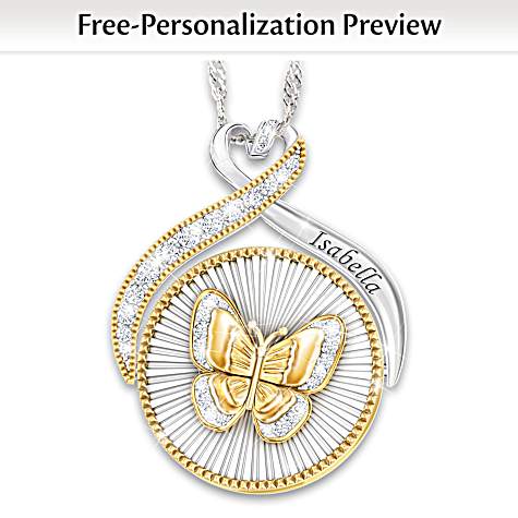 The Magic Of Believing Personalized Pendant Necklace The Magic Of Believing Personalized Pendant Necklace