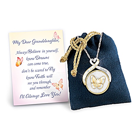 The Magic Of Believing Personalized Pendant Necklace The Magic Of Believing Personalized Pendant Necklace