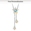 Dream Big Granddaughter Personalized Necklace Dream Big Granddaughter Personalized Necklace