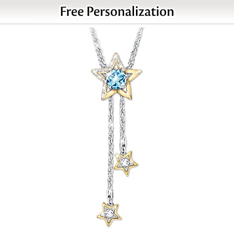 Dream Big Granddaughter Personalized Necklace Dream Big Granddaughter Personalized Necklace