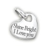 Shine Bright Granddaughter Personalized Pendant Necklace Shine Bright Granddaughter Personalized Pendant Necklace