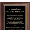 A Veteran's Tribute Personalized Wall Decor A Veteran's Tribute Personalized Wall Decor
