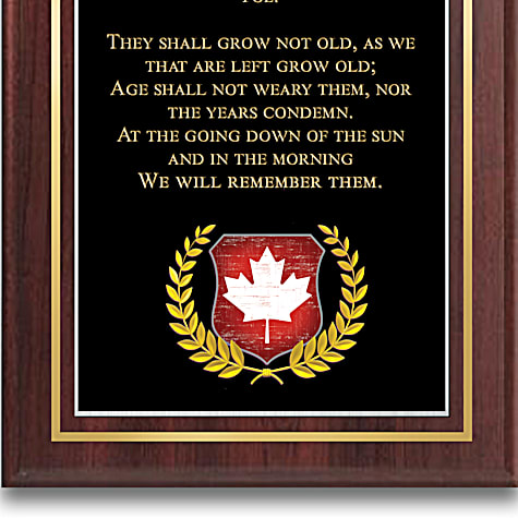 A Veteran's Tribute Personalized Wall Decor A Veteran's Tribute Personalized Wall Decor