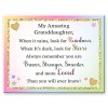 Amazing Granddaughter Personalized Rainbow Crystal Bracelet Amazing Granddaughter Personalized Rainbow Crystal Bracelet