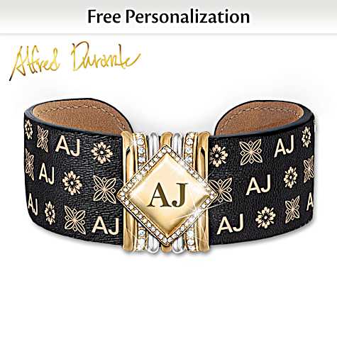 Alfred Durante Monogrammed Cuff Bracelet Alfred Durante Monogrammed Cuff Bracelet