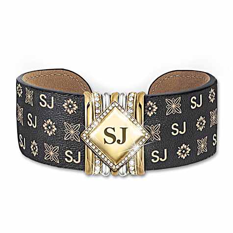Alfred Durante Monogrammed Cuff Bracelet Alfred Durante Monogrammed Cuff Bracelet