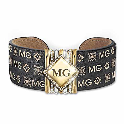 Alfred Durante Monogrammed Cuff Bracelet Alfred Durante Monogrammed Cuff Bracelet