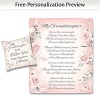 Warm Wishes Personalized Pillow And Blanket Set Warm Wishes Personalized Pillow And Blanket Set
