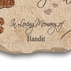 Beloved Pet Memories Personalized Garden Stone Beloved Pet Memories Personalized Garden Stone
