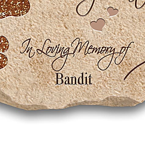 Beloved Pet Memories Personalized Garden Stone Beloved Pet Memories Personalized Garden Stone