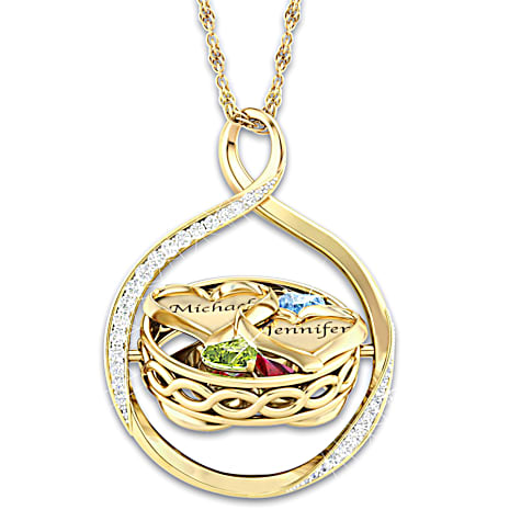 Amour en mouvement Collier pendentif flip personnalisé Amour en mouvement Collier pendentif flip personnalisé
