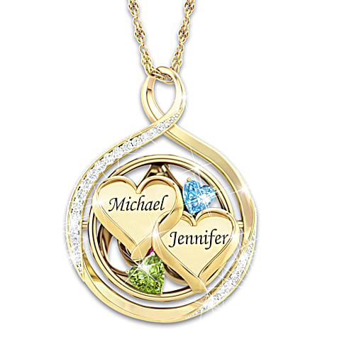 Amour en mouvement Collier pendentif flip personnalisé Amour en mouvement Collier pendentif flip personnalisé