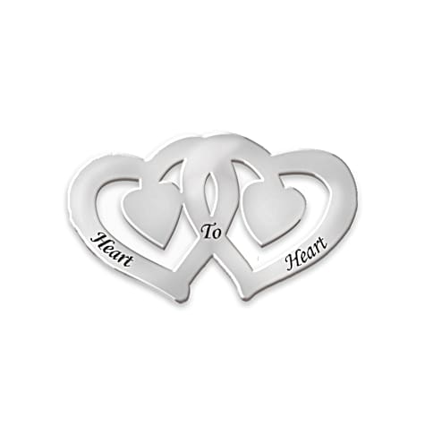 Birthstone Heart To Heart Personalized Pendant Necklace Birthstone Heart To Heart Personalized Pendant Necklace