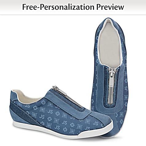 Just My Style Denim Personalized Women's Shoes Just My Style Denim Personalized Women's Shoes